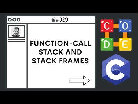 Function Call Stack And Frame Stack Frames Ep 29 C Language Bootcamp