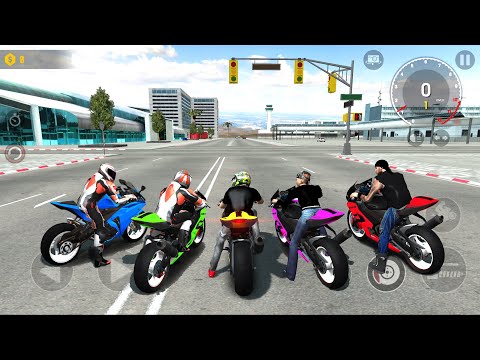 Motor Bikes speed driving simulator 3d - Extreme motorbikes - Best Bike Android Gameplay