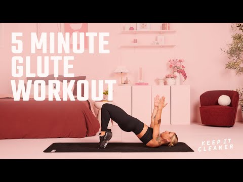5 Minute Workout - Glute Bridge Burner