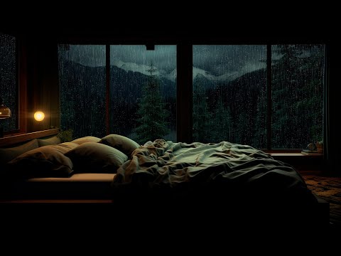 Break Your Insomnia Completely | The Rain Outside The Window Helps You Relax And Eliminate Anxiety
