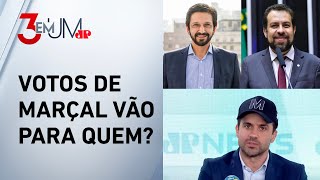 Nunes e Boulos exaltam padrinhos em horário eleitoral de SP