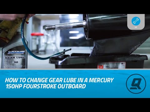 How to Change Gear Lube in a Mercury 150hp FourStroke Outboard