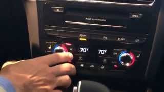 Audi climate control system.