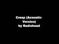 Radiohead Creep (Acoustic Version)- Lyrics 