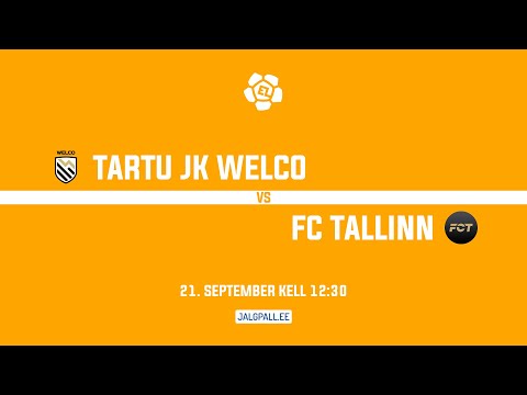 Tartu JK Welco - FC Tallinn | Esiliiga 2025