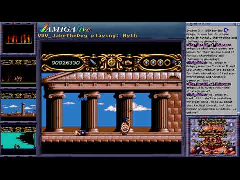 Myth (AMIGA | AmigaLive)  - Full Playthrough [1CC]