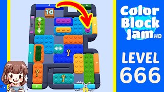 Soluzione del Livello 666 di Color Block Jam