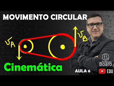 MOVIMENTO CIRCULAR - CINEMÁTICA - (TEORIA + EXERCÍCIOS) - AULA 6