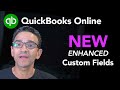 QuickBooks Online NEW Dropdown Custom Fields