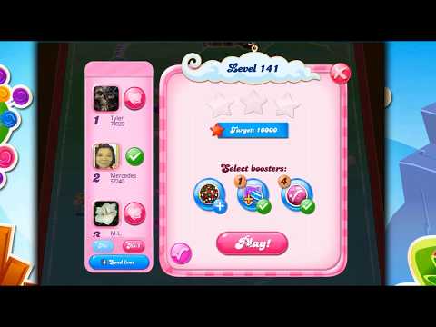 Candy Crush Saga 141   |   3-Star ⭐⭐⭐   |   ONE TRY   |   2019 Version