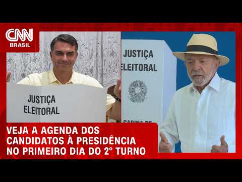 Eleições 2026: confira a agenda de Flávio e Lula nesta segunda-feira (5) | CNN 360°