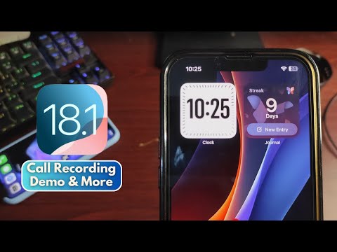 iOS 18.1 Public Beta 1 New Features, Call Recording & More
