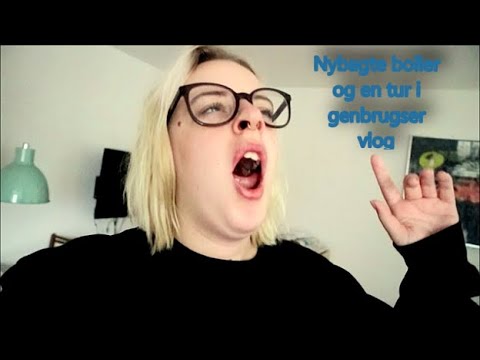 Nybagte boller og en tur i genbrugser vlog