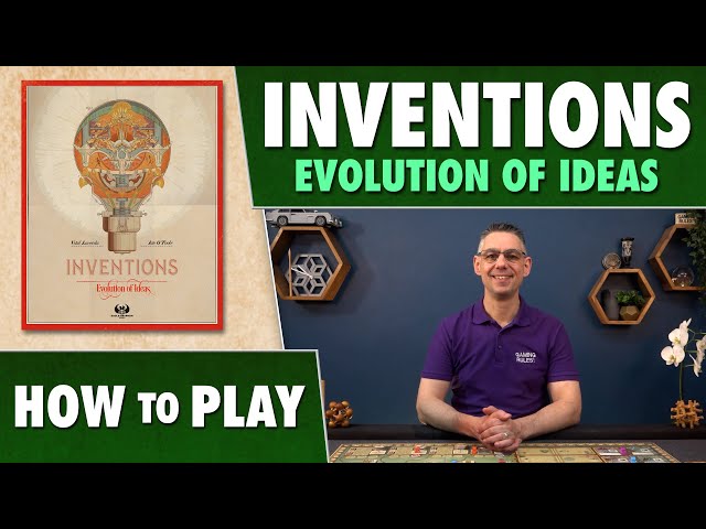 Inventions: Evolution of Ideas Board Game - Includes Upgrade Pack & Promo Cards video thumbnail