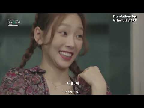 ENG 180920 Cheongdam Keytchen Ep 3 - Taeyeon is famous among male trainees, memories of trainee days