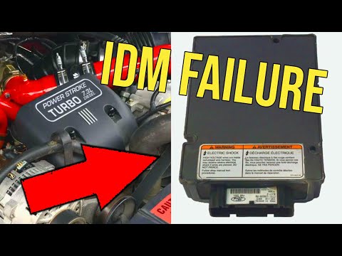 Symptoms Of An IDM Failure In A 7.3 Powerstroke Engine