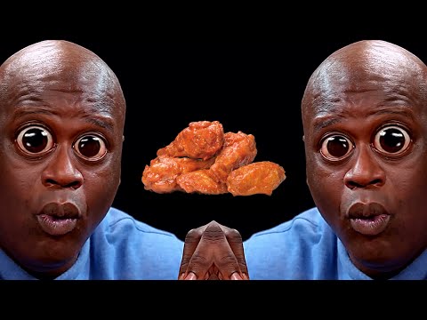 Shaq Eating Hot Wings Meme Compilation