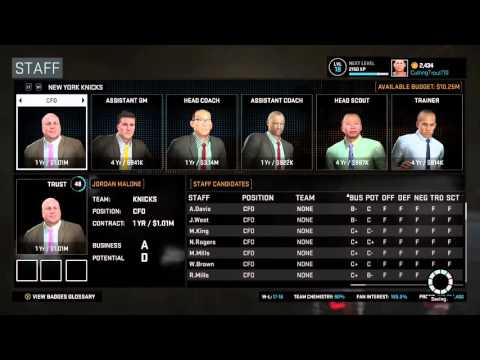 NBA 2K16 MYGM New York Knicks Episode 17