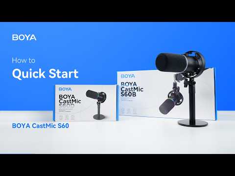 BOYA CastMic S60B USB Black