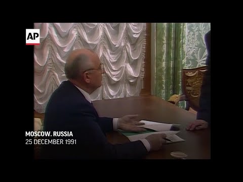 Gorbachev resignation 30 years ago marked USSR's end