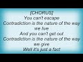 Just Jack - Contradictions Lyrics