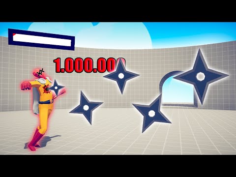 1.000.000 DAMAGE SAMURAI 1 vs 1 TOURNAMENT - TABS | Totally Accurate Battle Simulator 2022