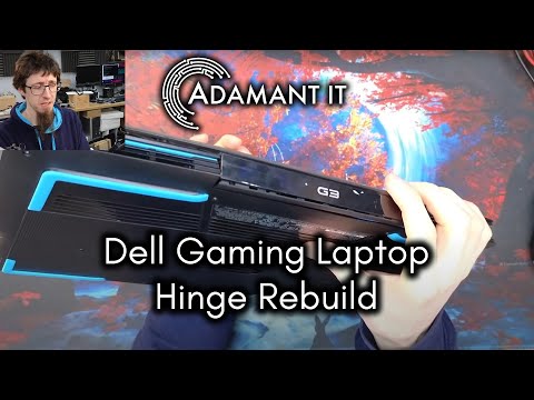 Dell G3 15 3590 Broken screen hinges - LFC#388