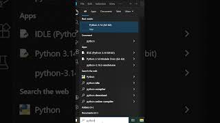How to Fix Python PATH Issue in VS Code | Beginner Friendly | Python Not Recognized Error | #Shorts
