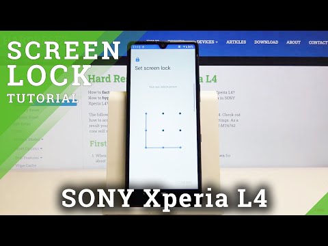 How to Change Lock Method in SONY Xperia L4 – Find Lock Settings