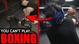 Andy Ruiz BROKE Streamers JAW? 