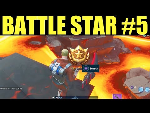 Secret Battlestar week 5 Discover Challenges Location (Fortnite Season 8)