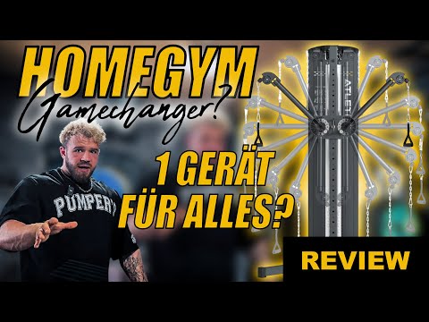 ALL-IN-ONE cable tower for the home gym - Is the Atletica Kronika worth it? 🤔