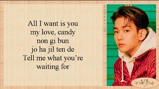Baekhyun (백현) - Candy (Easy Lyrics)