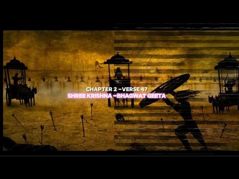 CHAPTER 2 VERSE 47 || BHAGWAT GEETA || Editzz || Slowed and reverb (Slava funk)