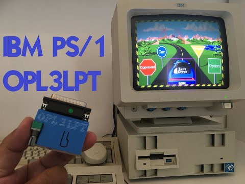 IBM PS/1 Review and OPL3LPT Upgrade