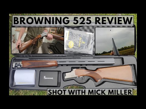 BROWNING 525 Sporter REVIEW + Pigeon Shooting