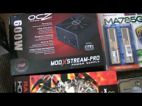 My new computer components