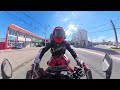 Ride 428 Insta 360 X4 Honda CBR650R 2025 Akrapovic Racing Line