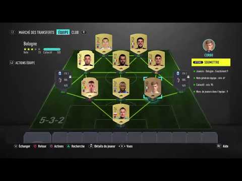 FIFA20 SBC / DCE LIGUE SERIE A TIM - BOLOGNE - SOLUTION PAS CHER