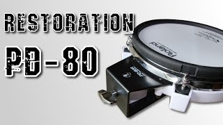 Video thumbnail for Roland PD-80 Restoration by Vdrum Tips