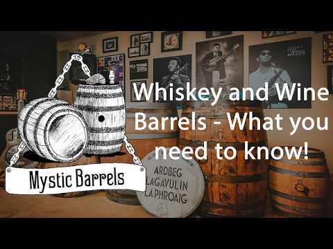 Whiskey Barrels vs. Wine Barrels - The differences and what you need to know! - Mystic Barrels