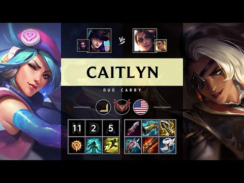 Caitlyn ADC vs Samira: Legendary - NA Grandmaster Patch 25.S1.2