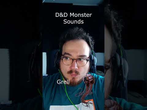 D&D Monster Sounds - Grell  #dnd #dungeonsanddragons #dungeonmaster #voiceacting #roleplay
