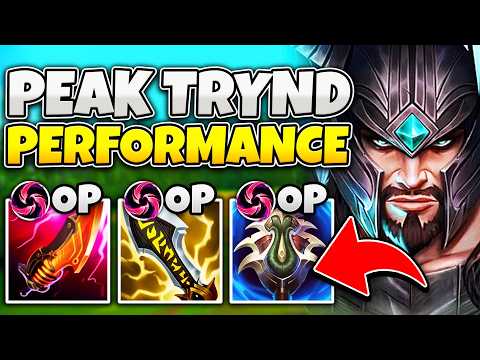 This is what PEAK Tryndamere performance looks like... (RANK 1 TRYND)