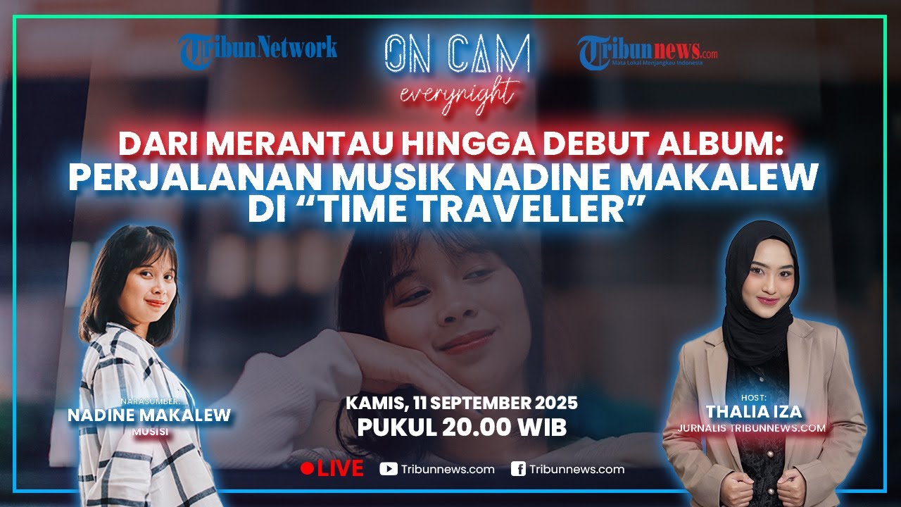 🔴Dari Merantau Hingga Debut Album: Perjalanan Musik Nadine Makalew di “Time Traveller”