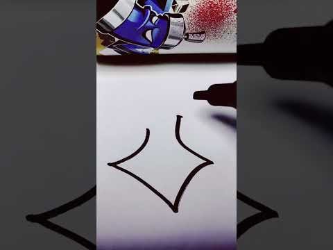 Tutorial “v” #graffiti #graffitiartist #graffitibomb #graffitiletters #graffitistyle #graffitivideo