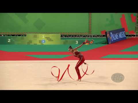 HORODNYCHA Polina (UKR) - 2022 Rhythmic Worlds, Sofia (BUL) - Qualifications Ribbon