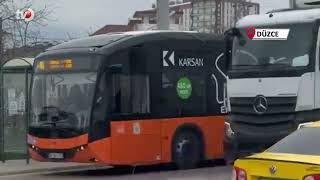 Elektrikli Otobüsler Güzergâhlarda