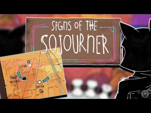 Abstract Story-based Deckbuilder?! - [Ep 1] Let's Play Signs of the Sojourner Gameplay