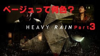 Detroit Become Human がやりたいけど、過去作のHEAVY RAIN -心の軋むとき-を実況するpart3